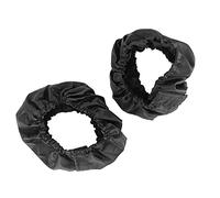 Haofy Couvre-roule de Poussette Anti-Dirty Oxford Tissu Pney Protector, 2pcs Pousqueurs Accessoires pour les Voyages en Plein Air et Baby Pushchair (Grand couvercle de roue)