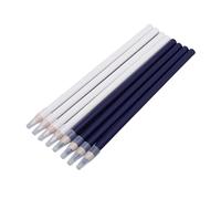 Haofy Crayons de Couture, 8 Pièces Crayons de Marquage de Tissu avec Pointe Fine pour des Marques Précises, Anti-poussière, Stylos à Craie de Tailleur Blancs et Bleus Durables pour la