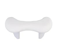 Haofy Cuir PU pour la Théorie des Mains de la Main pour la Technologie des Ongles, la Manucure D'oreiller ou pour un Soutien Confortable aux Techniciens de Clouage (WHITE)