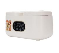 Haofy Cuiseur à Riz électrique Multifonction à Double Mijoteuse avec Deux Pots en Céramique Amovibles de 2 Litres, Fonction de Retardement de Minuterie, 600 Watts pour les Réunions de Famille, les