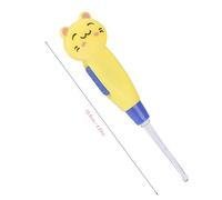 Haofy Cure-oreilles pour bébé, Nettoyeur d'oreille avec Lampe de Poche LED pour Enfants, Dissolvant de Cérumen Sûr et Doux avec Motif de Dessin animé, Fonctionne à Piles pour une Utilisation Facile