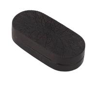 Haofy Curseur Magnétique Anti-Stress pour Adultes en Bois Dur d'ébène de 2,4 Pouces avec Action Mécanique Douce - Jouet de Poche EDC Fidget Portable pour Les Voyages au Bureau et Les Petits Espaces