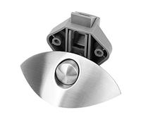 Haofy Demi-ajustement pour Loquet à Bouton-poussoir en Forme de Lune, Poignée de Meuble élégante pour Caravane, Placard, Porte D'armoire, Convient pour Meubles de 1,5 Cm, Camping-cars, Bateaux