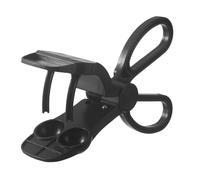 Haofy Dénoyauteur à Cerises, Outil Manuel pour Dénoyauter Cerises, Olives et prunes. Conception à Pression Instantanée pour la Cuisine, la Pâtisserie et la Préparation des collations. (BLACK)