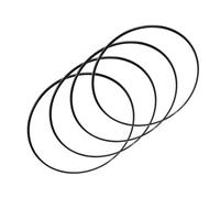 Haofy Design Simple 19 Pouces de Bord de Roue Noire, Matériau Abdos Robuste, Ajustement Universel, Installation Facile