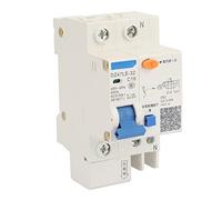 Haofy Disjoncteur de Protection de sécurité contre les Fuites de Terre Très Sensible, Idéal pour la des Réseaux Ruraux, Résistance à la Rouille 16A 20A DZ47LE 32 Disjoncteur 1P+N (12A)