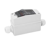 Haofy Disjoncteur Miniature Transparent de Commutateur D'isolateur de Cc 50A Pa66 DZ47s 63Z 1000V, IP65 pour le Système Solaire Hors Réseau, RV, 1 Paquet