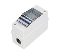 Haofy Disjoncteur Solaire PV IP65 DC avec Fonctions de Protection, Installation Intérieure et Extérieure pour Système Solaire Hors Réseau, Matériau ABS