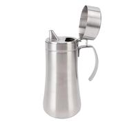 Haofy Dispensateur D'huile d'olive en Acier Inoxydable Récipient D'huile à étape Fuite avec Couvercle pour la Cuisine BBQ BBQ adapté à l'huile Sauce de Soja Vinaigre SAOT Easy Verser (L)