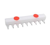 Haofy Dispositif d'alimentation pour Porcelets, Distributeur de Lait Efficace avec 9 Tétines Réglables pour Un Accès simultané au Bétail, Conception Spacieuse d'un Seul côté Garantissant Que Les