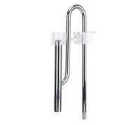 Haofy Dispositif de Filtration d'aquarium en Métal avec écumoire, Tuyaux d'entrée et de Sortie en Acier Inoxydable, Dissolvant Efficace de Film 'Huile de Surface 'Eau pour Aquariums Plantés