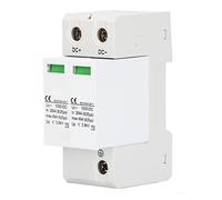 Haofy Dispositif de Protection Contre Les Surtensions DC 1000 V 40 KA pour Système d'alimentation Photovoltaïque - Protection Efficace des Circuits pour Les Professionnels - Matériau PC (2P)