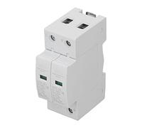 Haofy Dispositif de Protection Contre Les Surtensions de Boîte de Combinaison Blanche Parafoudre Anticorrosion 60KA, avec Fenêtre D'indication D'état, pour Un Temps de Réponse Rapide, 1 X Dispositif