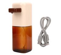 Haofy Distributeur Automatique de Savon Moussant, capacité de 400 ML, Distributeur de Savon pour Les Mains Rechargeable sans Contact avec Mousse Douce Riche, pour la Maison, L'hôt