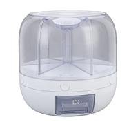 Haofy Distributeur de Riz, Distributeur de Céréales 6 Grilles PP Rotation Organisation de Stockage de Céréales pour la Cuisine à Domicile Soja Maïs(#2)