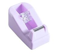 Haofy Distributeur de Ruban Adhésif de Bureau, Opération Facile, Coupe-Ruban D'emballage Cadeau en Plastique Robuste pour étudiants de Bureau, Enseignants 1 Distributeur de Adhésif de (PURPLE)