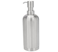 Haofy Distributeur de Savon Liquide en Acier Inoxydable de 16 Oz, Robuste pour la Maison, le Bureau, le Camping-car - Bouteille de Lotion avec Pompe Lisse, Utilisation Durable et Durable