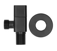 Haofy Eau en Laiton G1 / 2 Angle Garm à l'angle Arrêt avec Le Noyau en Céramique et Vérifiez Le Balcon de Salle de Bain de la Cuisine