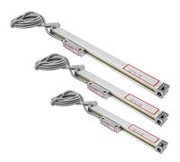 Haofy Échelle Linéaire DRO avec Profil en Alliage D'aluminium moulé Sous Pression, 3 Encodeurs D'échelle Linéaire pour Lecture Numérique JC800, Facile à Installer et à Entretenir, Plusieurs Plages