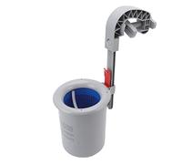 Haofy Écumoire de de Piscine en Plastique, Fonctionnement 24 Heures sur 24, avec Panier Filtrant Amovible, Nettoyeur Automatique pour Piscine, Petite d'arrière-Cour, Vie en Camping-Car, Entretien