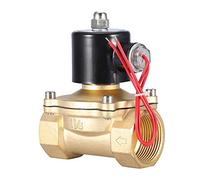 Haofy Électrovanne Compacte en Laiton à 2 Positions et 2 Voies pour le Contrôle des Fluides dans les Applications Industrielles - Convient aux Travailleurs