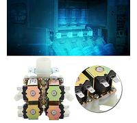 Haofy Électrovanne en Plastique de Haute qualité, électrovanne électrique 1 en 4 Sorties pour les Applications de Vidange D'eau