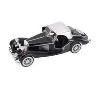 Haofy Elegant Vintage Classic Car Model Model Collectable Diecast Toy for Children's's Fantasy Stimulation [Lie Plastique] pour Les Enfants (Black)