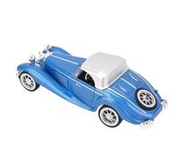 Haofy Elegant Vintage Classic Car Model Model Collectable Diecast Toy for Children's's Fantasy Stimulation [Lie Plastique] pour Les Enfants (Blue)
