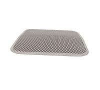 Haofy Empêcher Le Coussin de Boîte de Brasseur pour Chat, Les Tapis D'EVA Imperméables avec des Pertes de Glissement pour L'entretien sans Effort (Grey)