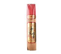 Haofy Encens, 1000 Pièces Encens sans Fumée Est Pur Odeur Non Piquante Confortable pour Omes, Temples, Salles de Méditation et Salles D'étude Encens Esprit Esprit Parfum (Couleur Naturelle 32,5 cm)