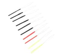 Haofy Enfile-Aiguille à Boucle 10 Pièces avec Poignée en Plastique et Aiguille en Métal pour Extensions de Cheveux, Installation de Perruque, Perles, Styles de Crochet, Cheveux en Plumes,