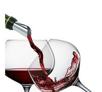 Haofy Ensemble de Becs Verseurs à Vin Argentés, Becs Anti-gouttes Flexibles en PET pour un Versement Fluide, 20 Pièces pour une Utilisation en Fête et en Extérieur, Garantissant l'absence de