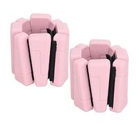 Haofy Ensemble de Bracelets de Roulement de Poids Réglables, Poids de Cheville et de Poignet Confortables et élégants pour la Randonnée et L'aérobic-2 Pièces Incluses (PINK)