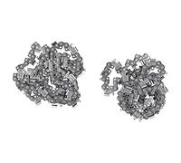 Haofy Ensemble de Chaînes de Tronçonneuse Efficace pour Le Travail du Bois Professionnel Chaîne de Tronçonneuse en Acier allié 2 Pièces pour de 18 Pouces pour L'exploitation Forestière et la