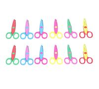 Haofy Ensemble de Ciseaux Décoratifs pour Enfants, 12 Pièces, Ciseaux Artisanaux Créatifs pour Scrapbooking, Bricolage, Projets Scolaires