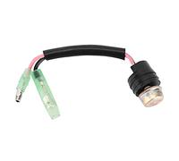 Haofy Ensemble de Commutateur de Capteur de Température D'huile pour Moteur Hors-bord de Bateau Marin, Dispositif de Refroidissement du Moteur, Matériau ABS Noir, adapté à une Conduite de Longue Durée