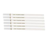 Haofy Ensemble de Crayons à Charbon, 6 Pièces, Crayons à Croquis Doux, Moyens et Durs, Haute Brillance, Non pour le Dessin sur Papier foncé et les Projets Artistiques