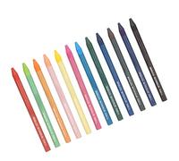 Haofy Ensemble de Crayons de Couleur 12 Couleurs Solubles dans l'eau avec Noyau Aquarelle pour Techniques d'art Humides et Secs, Convient aux Débutants, Livres de Coloriage, Projets de Bricolage