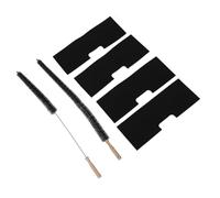 Haofy Ensemble de Filtres à Peluches avec capacité de Filtration Améliorée pour Lave-linge et Sèche-linge WH01X35719, 4 Filtres éponge Réutilisables et 2 Brosses D'aération pour le Remplacement des