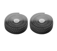 Haofy Ensemble de Rubans de Guidon de Vélo, 2 Pièces, Enveloppes de Cyclisme en EVA Absorbant les Chocs pour les Trajets Longue Distance, Noir (BLACK)