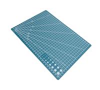 Haofy Ensemble de Tapis à Outils D'artisanat A4, Tapis de Couture Antidérapant, Outil D'art et Règle avec 5 Lames de Rechange et Tampon Rotatif pour L'artisanat, la Fabrication de