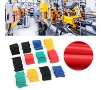 Haofy Ensemble de Tubes D'isolation, Manchons de Fil Thermorétractables, 530 Pièces, Manchons de Câbles électriques pour Projets de Tubes Rétractables