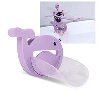 Haofy Ensemble d'extension de Robinet en PP et TPE, Rallonge de Buse d'eau, Sortie Incurvée, Ajustement Réglable, Design de Dessin animé Mignon pour Bébés, Enfants, Tout-petits, Lavage des Mains