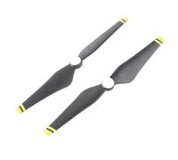 Haofy Ensemble D'hélices Quadcopter Premium Longue Durée de Vol Auto-serrant 2 Paires pour Les Amateurs de Drones 3 (Bord Jaune)