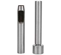 Haofy Ensemble d'outils à œillets de Perforation en Cuir, Matrice en Acier Inoxydable pour l'artisanat Fait à la Main, Idéal pour les Projets de Vêtements, de Sacs et de Rideaux (Outil de frappe à