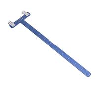 Haofy Ensemble D'outils D'encochage de Corde d'arc de Tir à l'arc en Forme de T pour Arcs Composés avec Boucles en Laiton, Matériaux Durables (Blue)