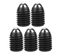 Haofy Ensemble Robuste de 10 Pièces de Pistons à Ressort à Bille à Douille Hexagonale en Acier au Carbone M12, Installation Facile pour les Machines Automatiques (#01)