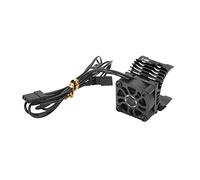 Haofy Équipe de Chaleur du Moteur RC, Dissipateur de Chaleur à Ventilateur Unique, 8,4 V Moteur RC Équipement de Sûr 32000 Tr/Min à Installer en Alliage en Aluminium pour 380 sans Balais avec des