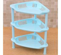 Haofy Étagère sur Pied de Salle de Bain à 3 Niveaux, étagères sur Pied, Support de Rangement au Sol avec Assemblage Rapide sans Outils pour Salle de Bain, Cuisine, Buanderie, étagère sur de de à 3