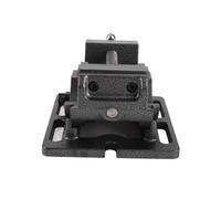 Haofy Étau de Presse pour Perceuse, Résistant à la Corrosion, 3 Pouces, Inclinable pour les Amateurs de Menuiserie, Corps en Fonte